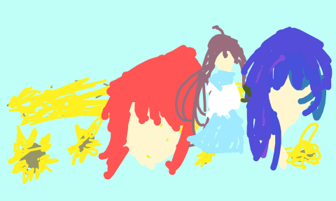 向日葵與車輪之國的少女 by 狗屁充满了决心 2026/1/10